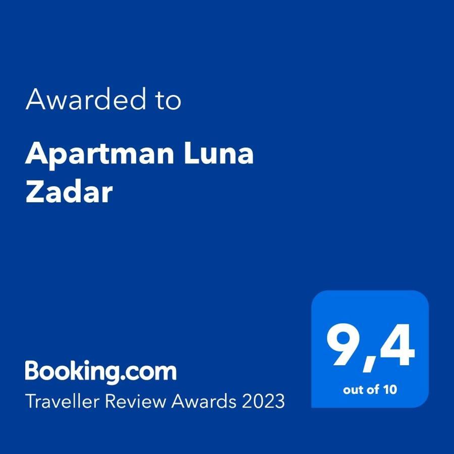 Apartman Luna Zadar Bagian luar foto